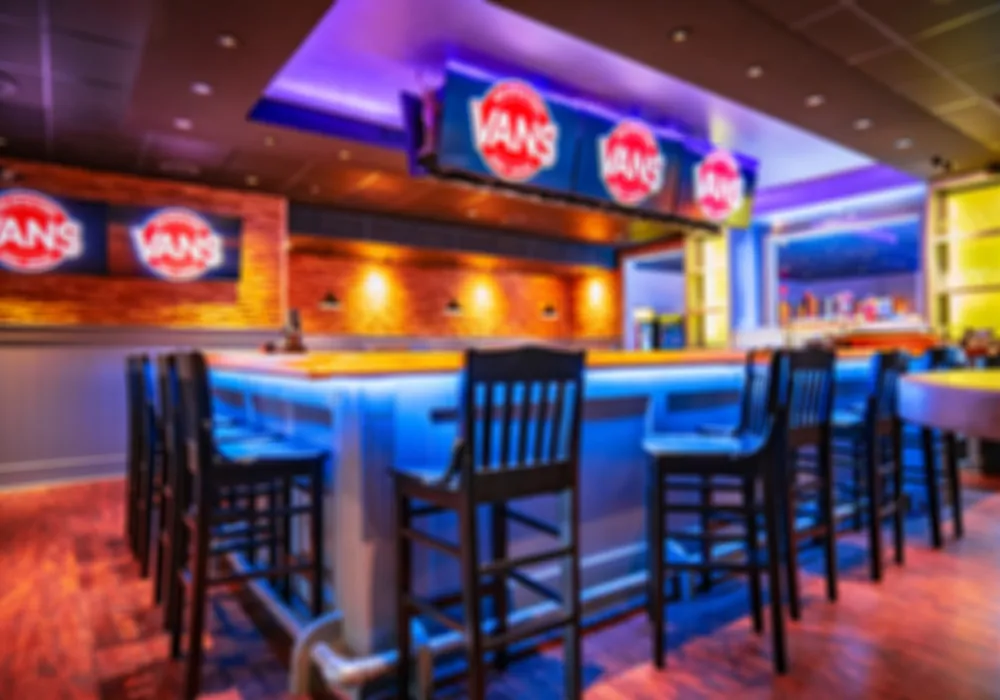 The craft bar at Vans Craft Kitchen in Danbury