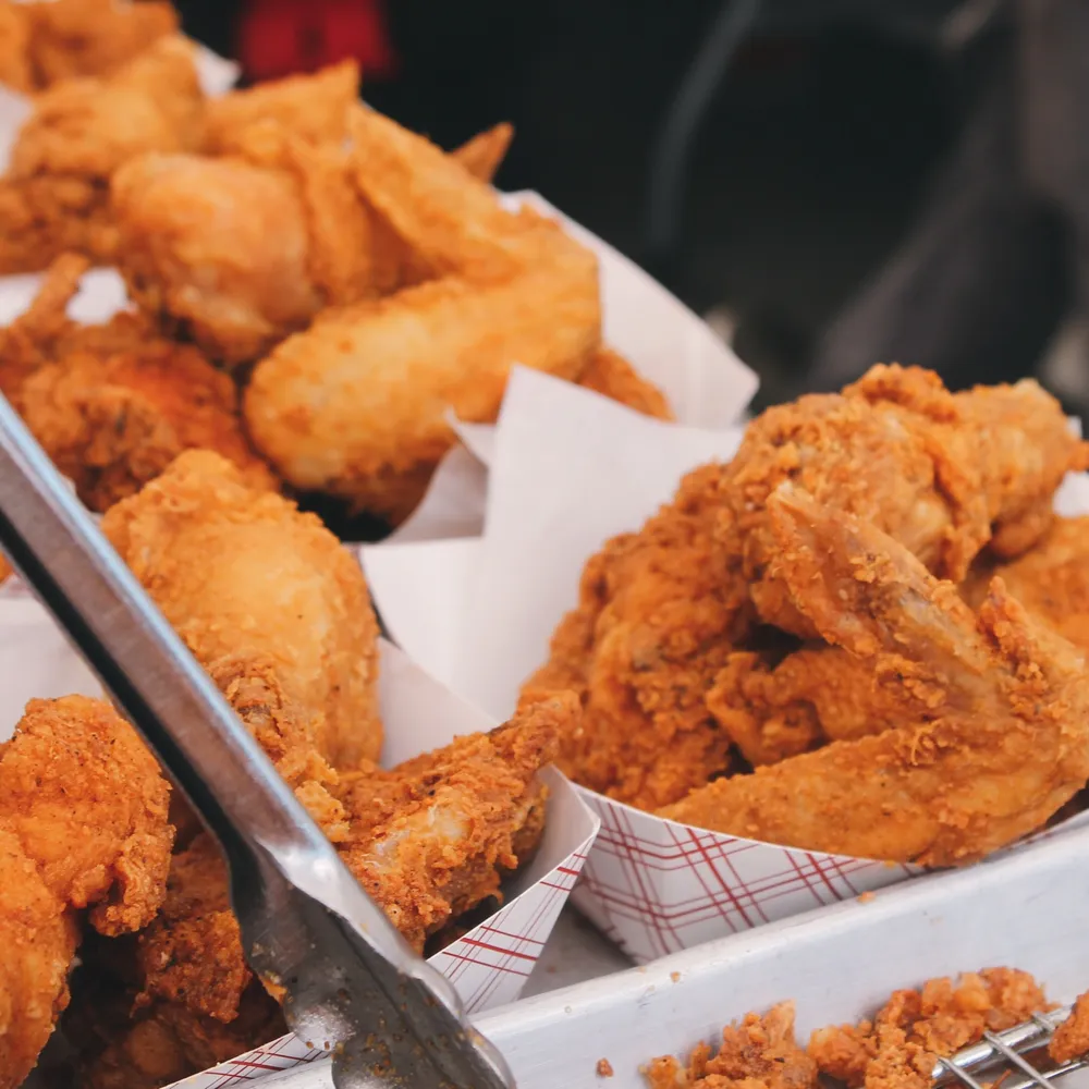 Fried chicken wings at Vans Craft Kitchen in Danbury